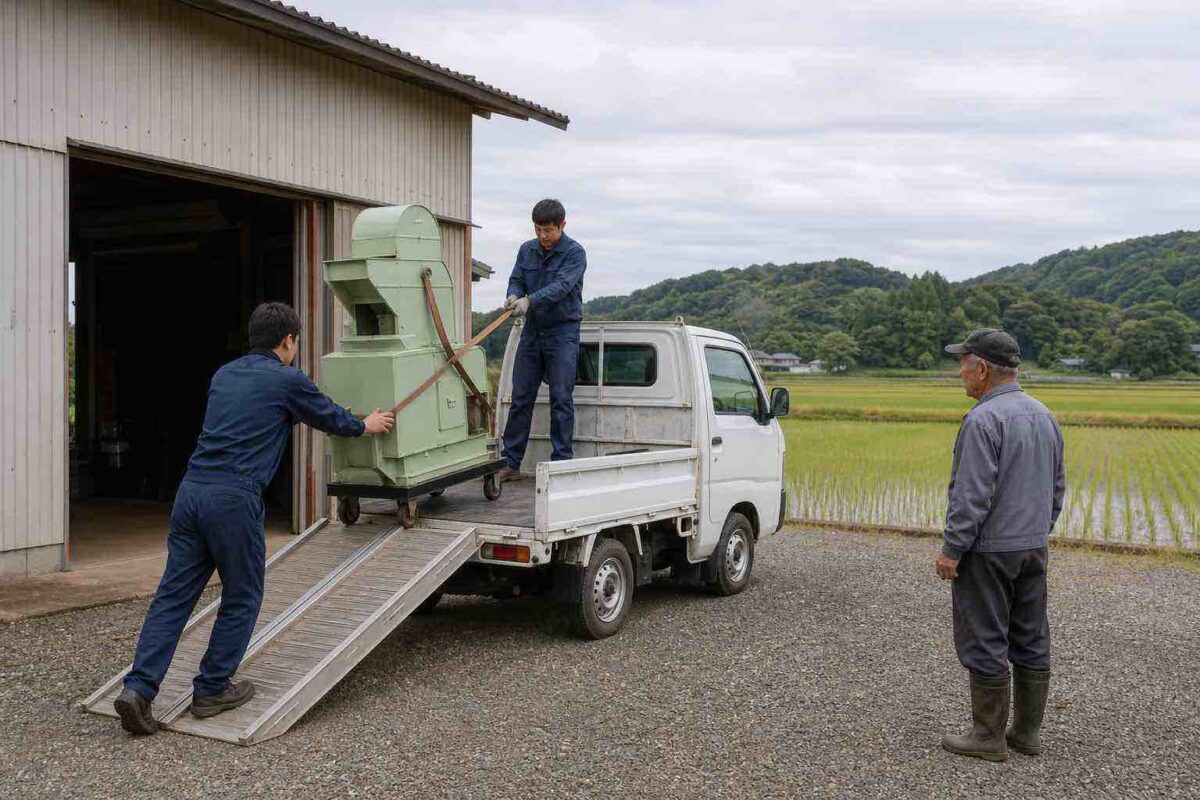 籾摺り機の売却方法