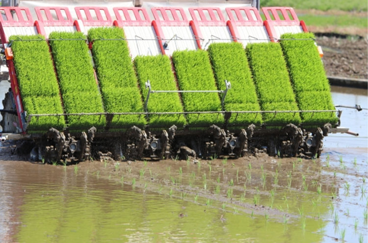 山口　田植機