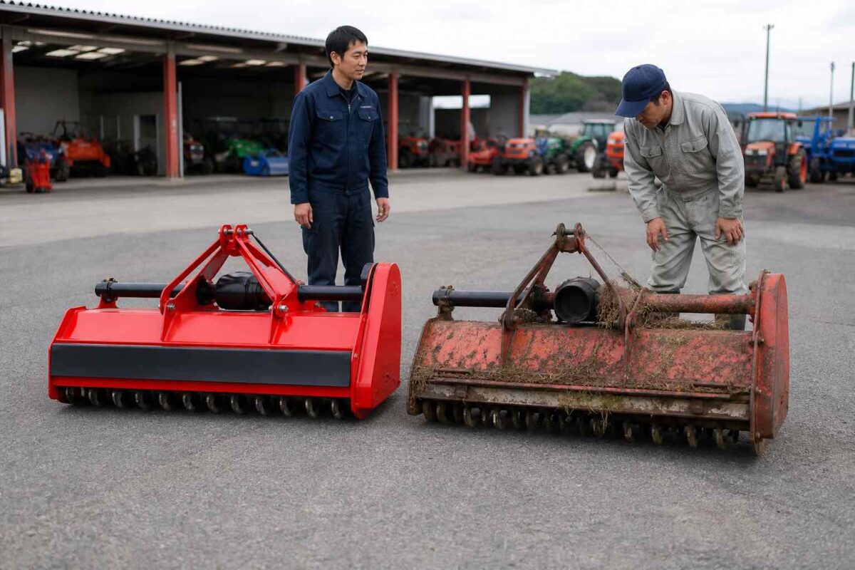 トラクター用モアの価格相場|新品と中古の目安