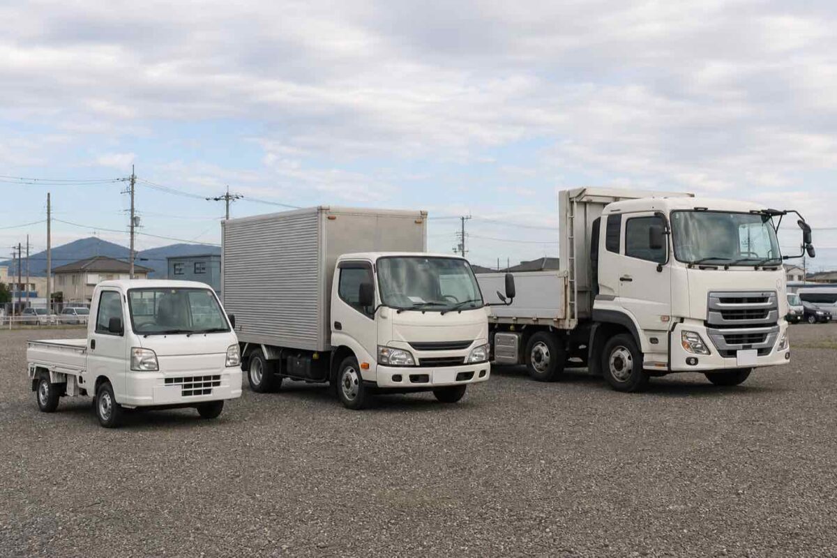 トラックの買取相場一覧【サイズ別の目安】